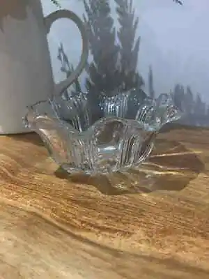 Buy Vintage Cut Glass Bowl • 8£