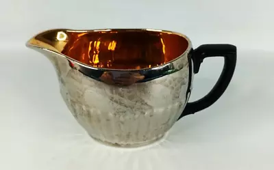 Buy Queen Anne Jug  Arthur Wood & Son Longport Silver And Copper Coloured Metal • 25£