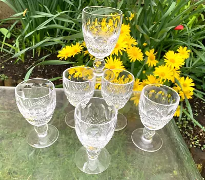 Buy 6 X Waterford Crystal Colleen Port - Wine Glasses 4 Inch Older Mark • 59.99£