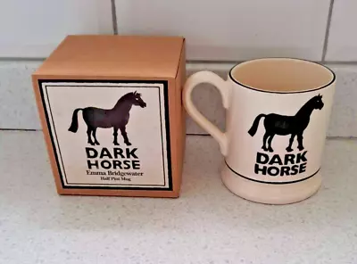 Buy Emma Bridgewater Dark Horse Half Pint Mug BNIB • 14.99£
