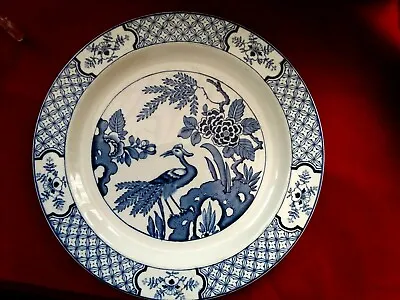 Buy Vintage Wood&Sons  Yuan  Blue-White Collectible Dinner Plate • 10£