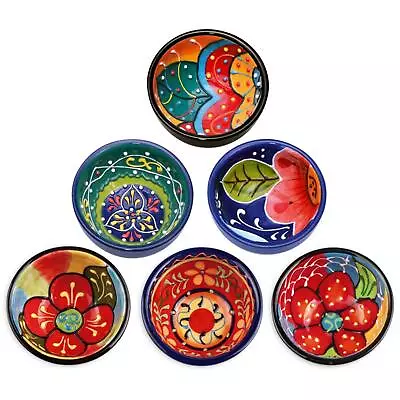 Buy Tapas Bowl Mixed Classic Spanish Earthenware 7cm Food Snack Nuts Dishes Set Of 6 • 44.99£