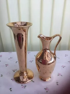 Buy Royal Winton Gold Vases X 2 • 2£