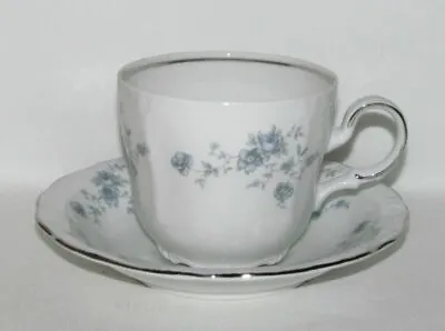 Buy Johann Haviland China Co. BLUE GARLAND Flat Cup And Saucer Set (Bavaria) • 3.58£