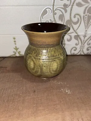Buy Alvingham Pottery Handmade Yellow/orange Vase • 2£