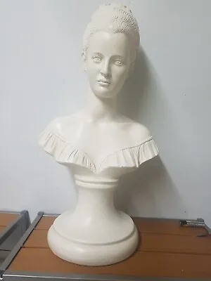 Buy An Antique Victorian 19th Century Parian Ware Female Bust.  • 25£