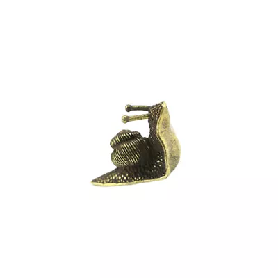 Buy Collectible Brass Figurine Miniature Snail Ornament Brass Snail Figurine • 6.78£