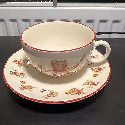 Buy Collectable Masons Ironstone China Teddy Bears Child Design Teacup & Saucer Set • 13.97£