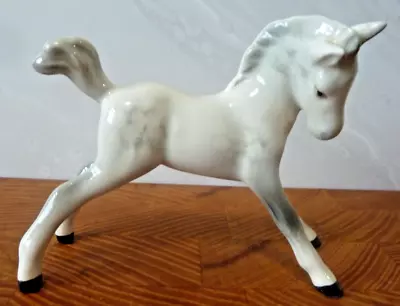 Buy Vintage Beswick Small Grey Pony Facing Right Gloss Finish • 79.99£
