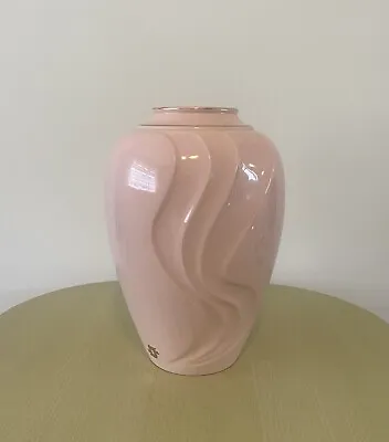 Buy Vintage Hornsea Pottery 80s Large Pink Vase Art Deco • 55£