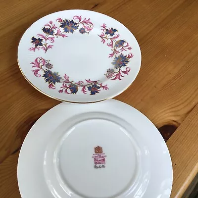 Buy Paragon Fine Bone China 2 X Tea Plates “michelle” Pattern  • 2£