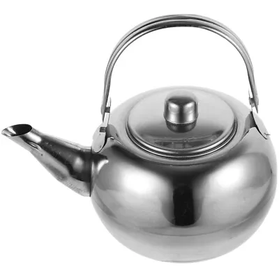 Buy Metal Tea Pot Small Teapot Infuser Steel Boiling Kettle Make Coffee • 9.82£