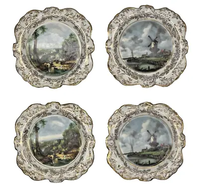 Buy 4 Vintage James Kent Longton Coasters Trinket Ring Dishes England Artwork-A17 • 37£