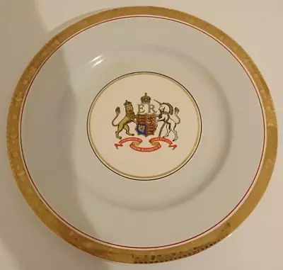 Buy Burleigh Ware - Decorative Plate - Coronation Of Queen Elizabeth II - 26cm, 1953 • 29.99£