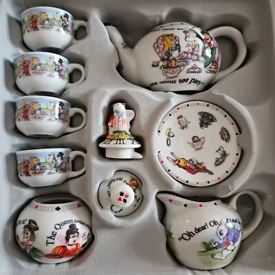 Buy Rare Alice In Wonderland 150th Anniversary Miniature Tea Set Paul Cardew  • 42£