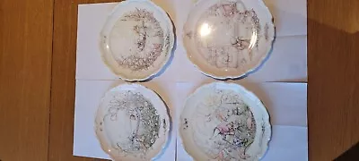 Buy Vintage Royal Doulton Bone China Set Of 4 Wind In The Willows Collectable Plates • 15£