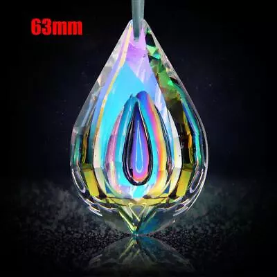 Buy Clear Glass Ball Pendant Rainbow SUNCATCHER Crystal Chakra FENG SHUI Pride Craft • 40.67£