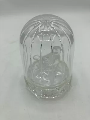 Buy German Hofbauer Collection?Lead Crystal Bird In Cage Glass Ornament Vintage • 10£