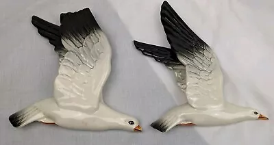 Buy Beswick Graduated Set Of 2 Flying Seagull Birds Wall Plaques Nos 922-2 & 3 - A/F • 30£