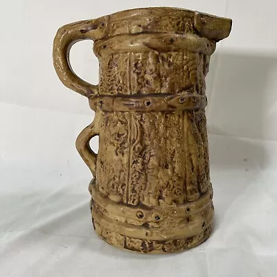 Buy Moira Hillstonia Jug Stoneware Pottery Double Handed Jug Pitcher Vintage PROP • 14.99£