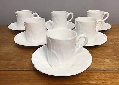 Buy 6x Coalport / Wedgwood Countryware - Coffee/Espresso Cans And Saucers VGC • 64.99£