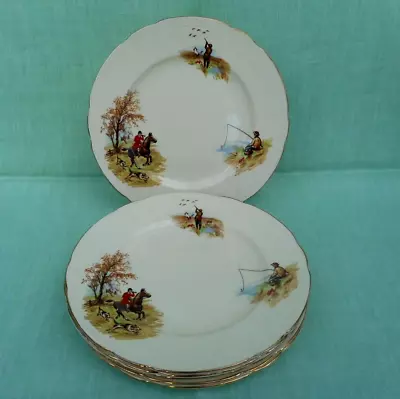 Buy 6 Vintage Alfred Meakin  Country Life  Earthenware Salad /dessert Plates - 7.75  • 5.99£