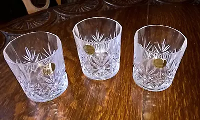 Buy 3 X Retro Cristal D' Arques Whisky Tumblers • 5£