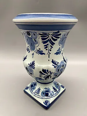 Buy Old Delft Porcelain Vase Flower Vase Holland Hand Painted 1950s • 35.96£