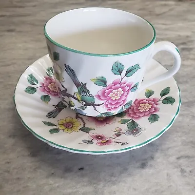 Buy Old Foley Staffordshire England Chinese Rose Cup & Saucer Multicolor • 16.12£