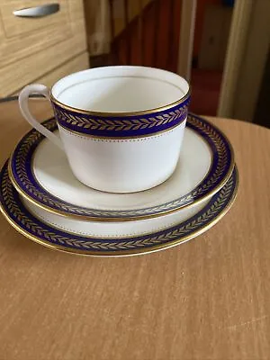 Buy Coalport - Blue Wheat - Tea Trio (Cup, Saucer & Tea Plate)  • 12.99£