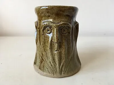 Buy Arborglyph Tree Face Studio Pottery Stoneware Mug - Signed MM • 18£