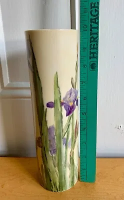 Buy Antique Willets Belleek Iris Design Vase 10  • 327.30£