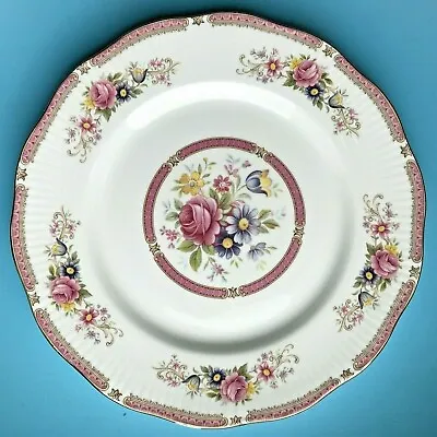 Buy Queen's Fine Bone China Eros Scalloped Dinner Plate Richmond Diameter 26.5 Cm • 17.99£