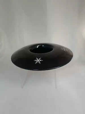 Buy Bagley Glass, Jetique 1950/70s Elf Bowl With Snowflakes Pat 3195 • 26£