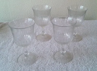 Buy Antique Victorian Wine Glasses - Set Of Four • 39.99£