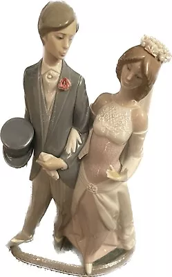 Buy LLADRO Matrimony Bride And Groom #1404 Retired 12  Tall • 64.74£