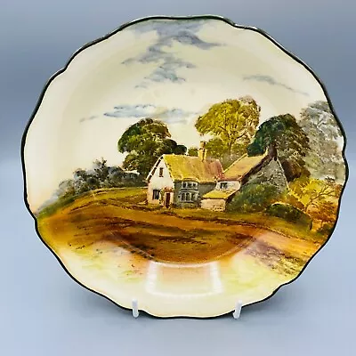 Buy Royal Doulton D3647 Series Ware Countryside Cottage Scene Bowl Dish • 9.95£