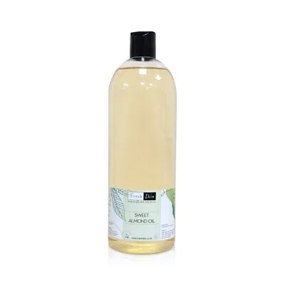 Buy 1 Litre Sweet Almond Oil (1000ml) | 100% Pure & Natural Cold Pressed Carrier Oil • 7.45£