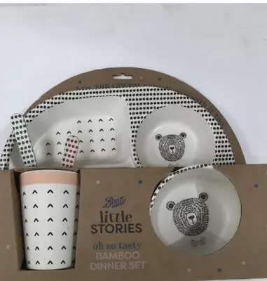 Buy Boots Oh So Tasty Bamboo Dinner Set For Babies • 4.50£