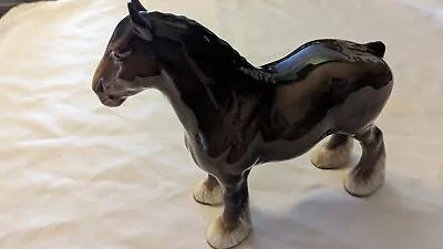 Buy Beswick Brown Gloss Shire Mare - Model No 818 - Issued 1940-1999 • 39.99£