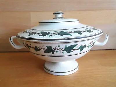 Buy Antique Wedgwood Creamware Twin Handled Tureen And Cover  With Ivy And Berries • 150£