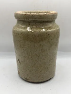 Buy Old Brown Glazed Stoneware Jar • 10£