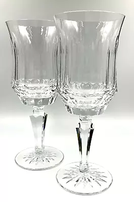 Buy TWO ELEGANT GALWAY CRYSTAL OLD GALWAY 8.25in WATER GOBLETS GLASSES, EXCLNT COND • 38.91£