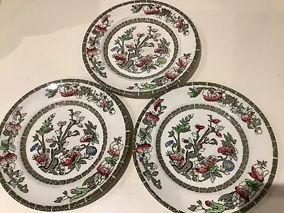Buy JOHNSON BROS INDIAN TREE SIDE PLATES X 3. Approximately 7 Inches Diameter. Used • 5.50£