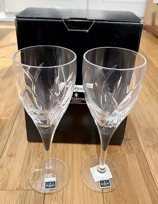 Buy New John Rocha Waterford Crystal Signature 23cm X2 Wine Glasses In Original Box • 75.99£