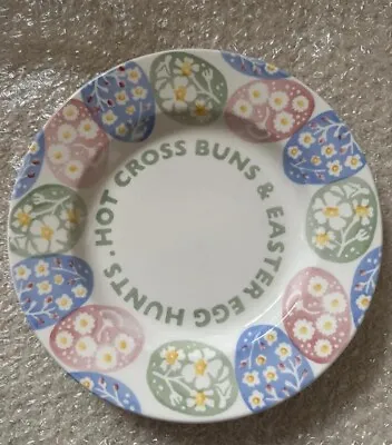 Buy Emma Bridgewater Easter Egg Hunt Hot Cross Buns 81/2 Inch Plate NEW 1st • 24.99£