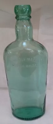 Buy Retro Blue Glass Single Malt Scotch Whisky Bottle • 5£