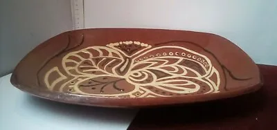 Buy Studio Art Pottery Slipware Dish (m) • 12£