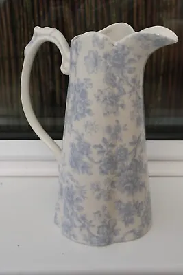Buy Large Light Blue Floral Patterned Lord Nelson Ware Water Pitcher • 10£