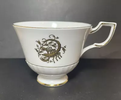 Buy Vintage Tuscan Fine English Bone China Made In England  Scorpio  Tea Cup/Mug • 7.59£